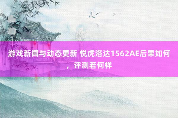 游戏新闻与动态更新 悦虎洛达1562AE后果如何，评测若何样